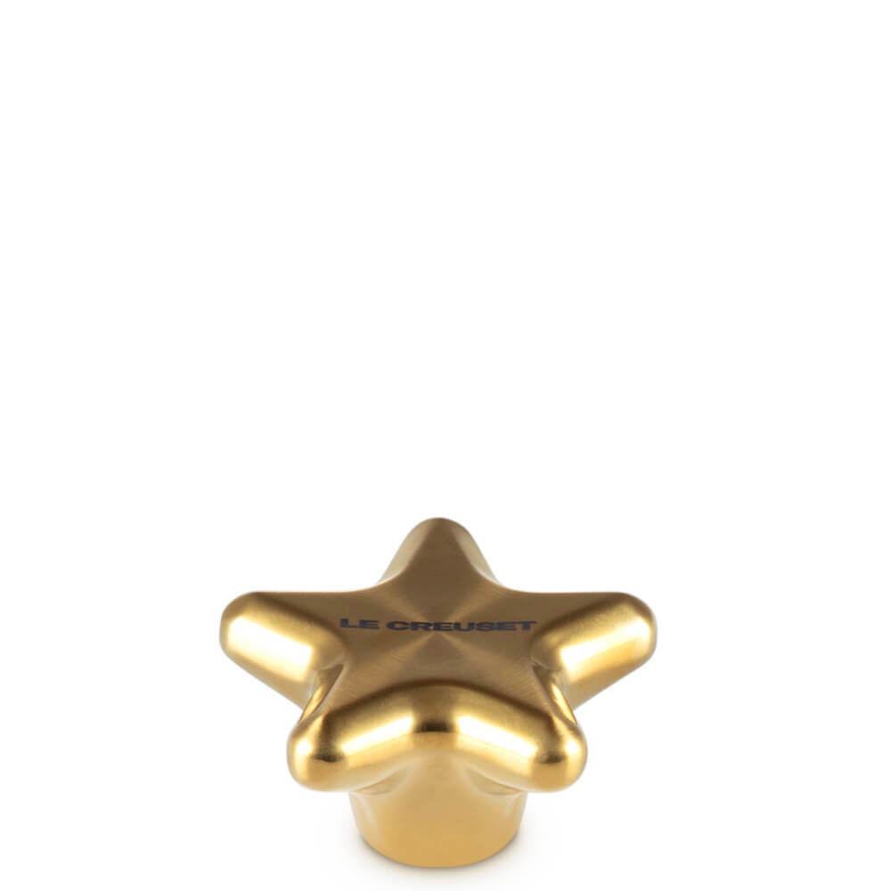 Le Creuset Signature Gold Star Knob 6cm